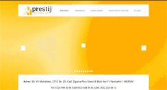 Desktop Screenshot of prestijyonetim.com
